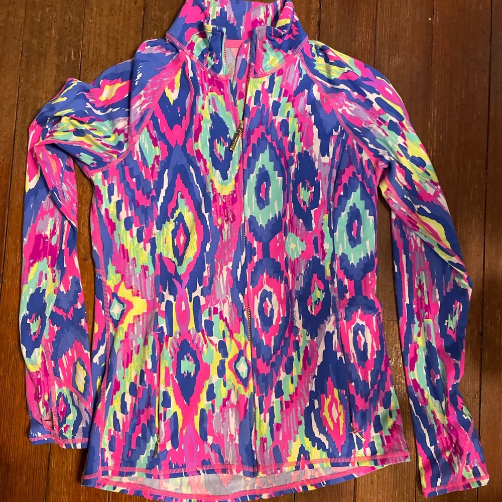 Lilly Pulitzer Luxletic jacket size small
